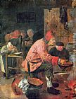 Adriaen Brouwer The Pancake Baker painting